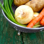 Carrots & Celery with Peeler – Fresh Vegetables